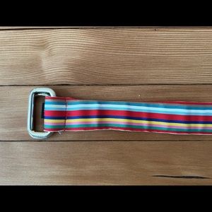 Ralph Lauren multicolor ribbon belt